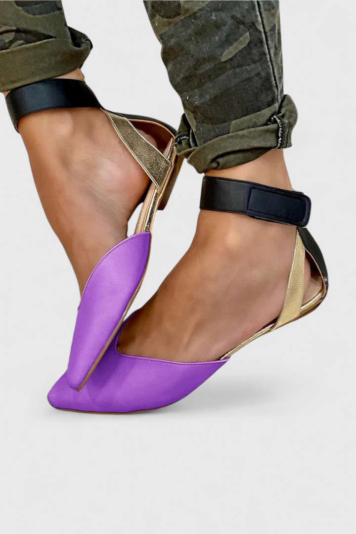 Ninel Baskets Élégantes avec Bandes Colorées et Style Intemporel
