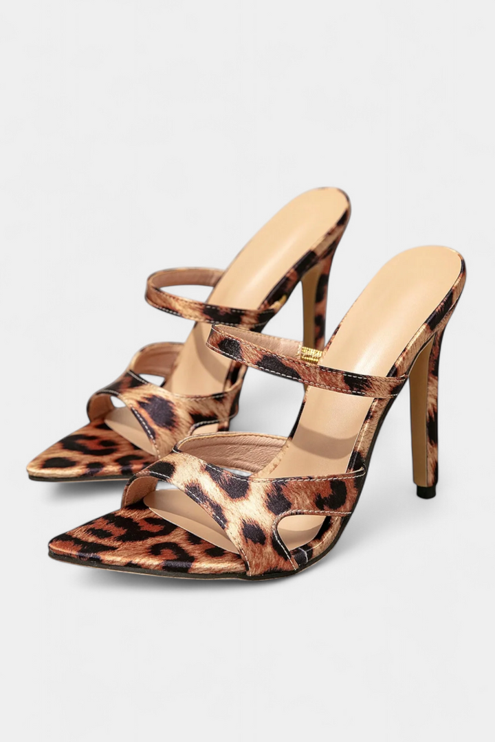 Annai Talons Stiletto à Pointe Élégante