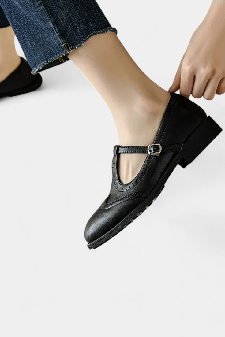 Mary Janes Élégantes avec T-Strap