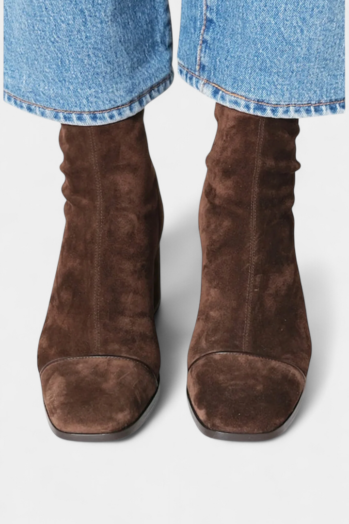 Bottes Erica à Talon Épais