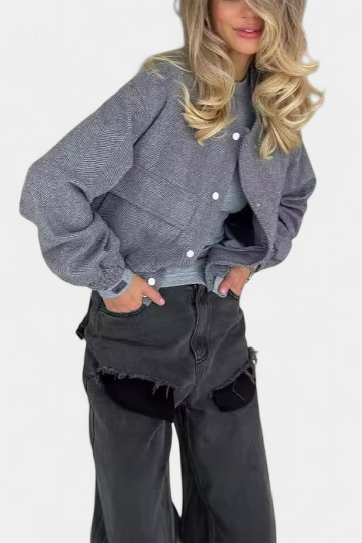 Lulu Veste Casual Minimaliste