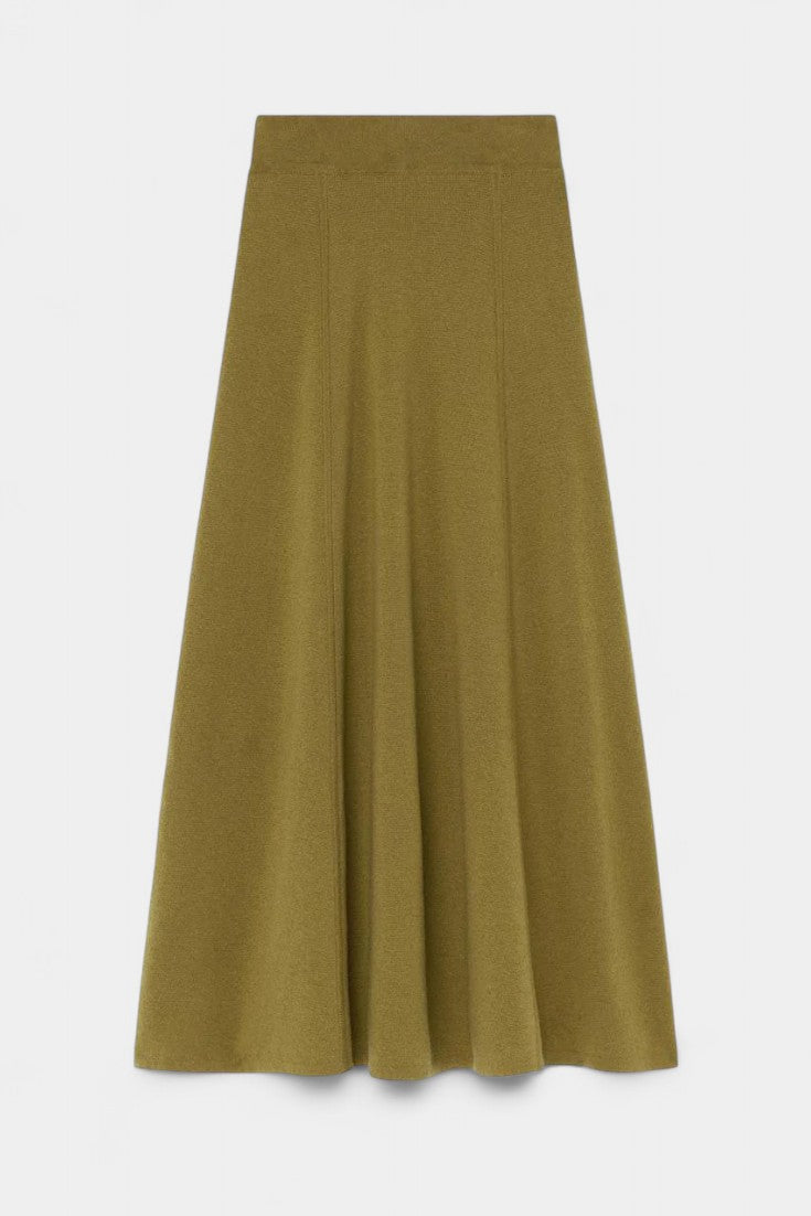 Patricia Ensemble de Pull à Col Montant et Jupe Maxi