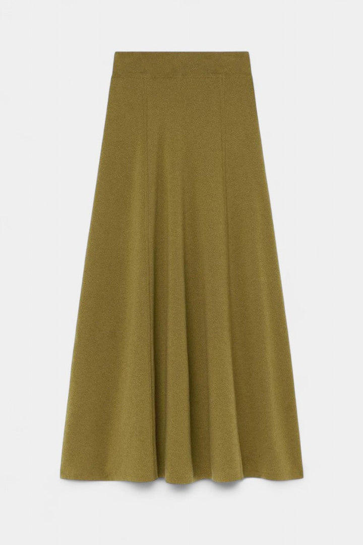 Patricia Ensemble de Pull à Col Montant et Jupe Maxi