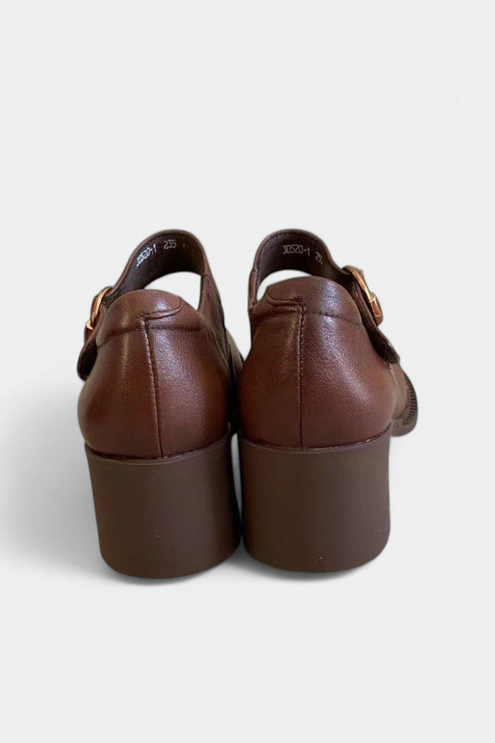 Agnes Zapatos Mary Janes en Cuir