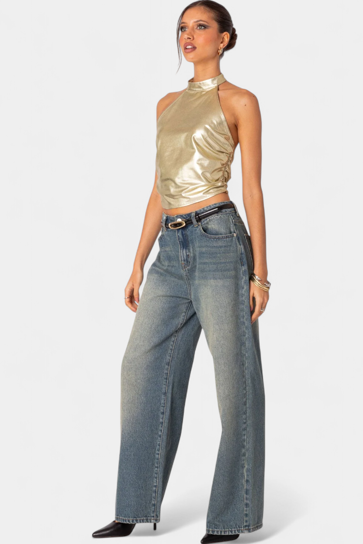 Top Halter Métallique Karter