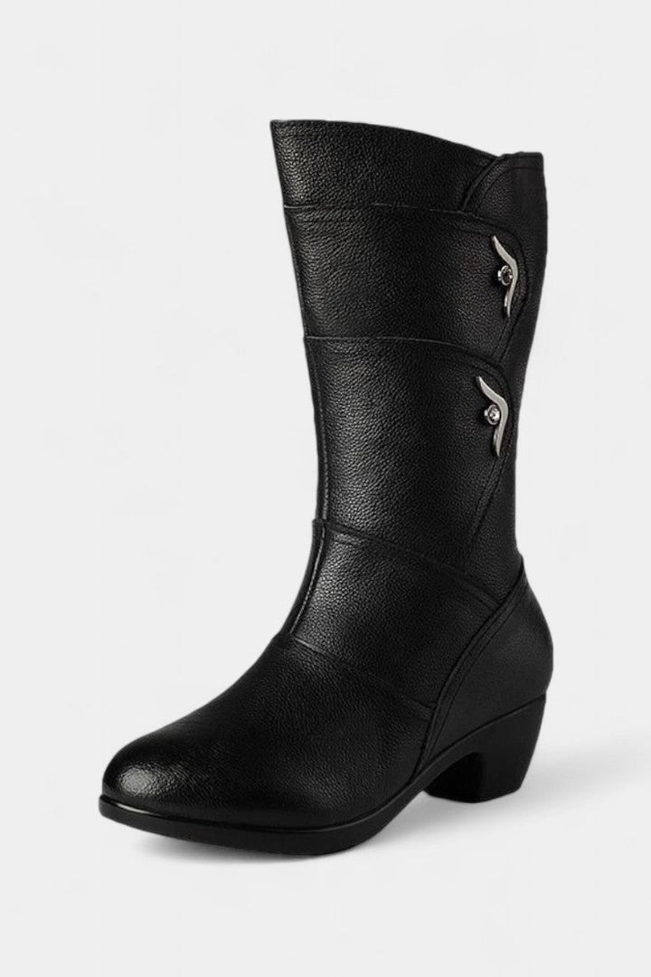 Botines Hadley avec Fermeture Éclair et Semelle Rembourrée