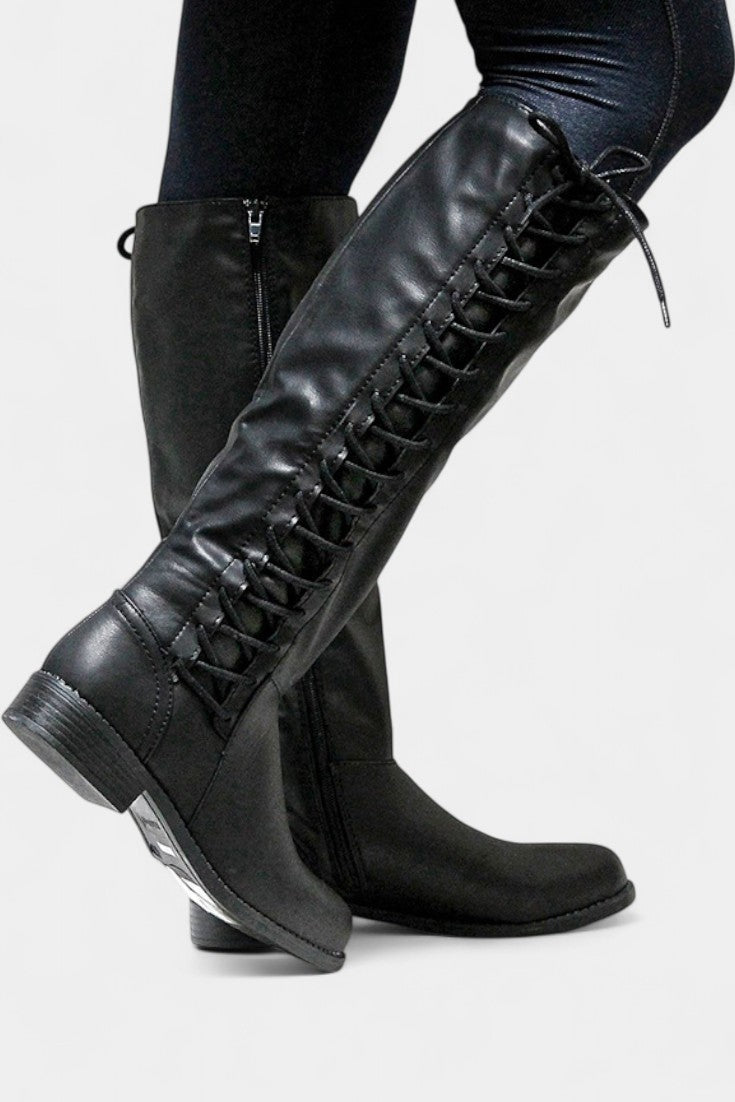 Bottes Hautes Minvera avec Semelle Rembourrée