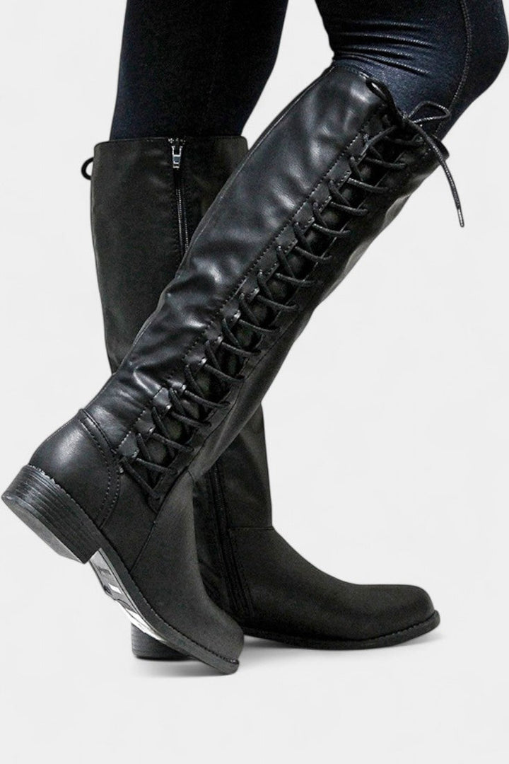 Bottes Hautes Minvera avec Semelle Rembourrée