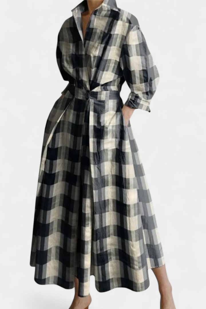 Robe Maxi à Manches Longues Miriam
