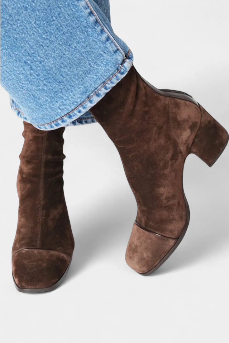 Bottes Erica à Talon Épais