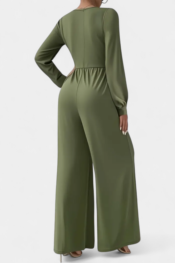 Eudora Costume Élégant pour Femme avec Col en V