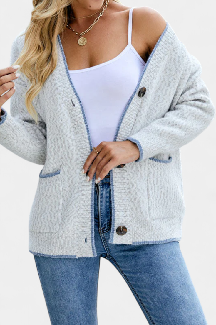 Cardigan Informel Sana avec Poches