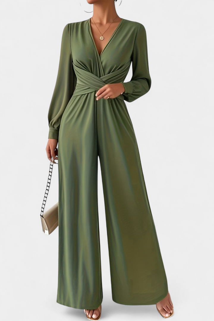 Eudora Costume Élégant pour Femme avec Col en V