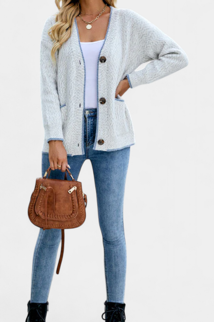 Cardigan Informel Sana avec Poches