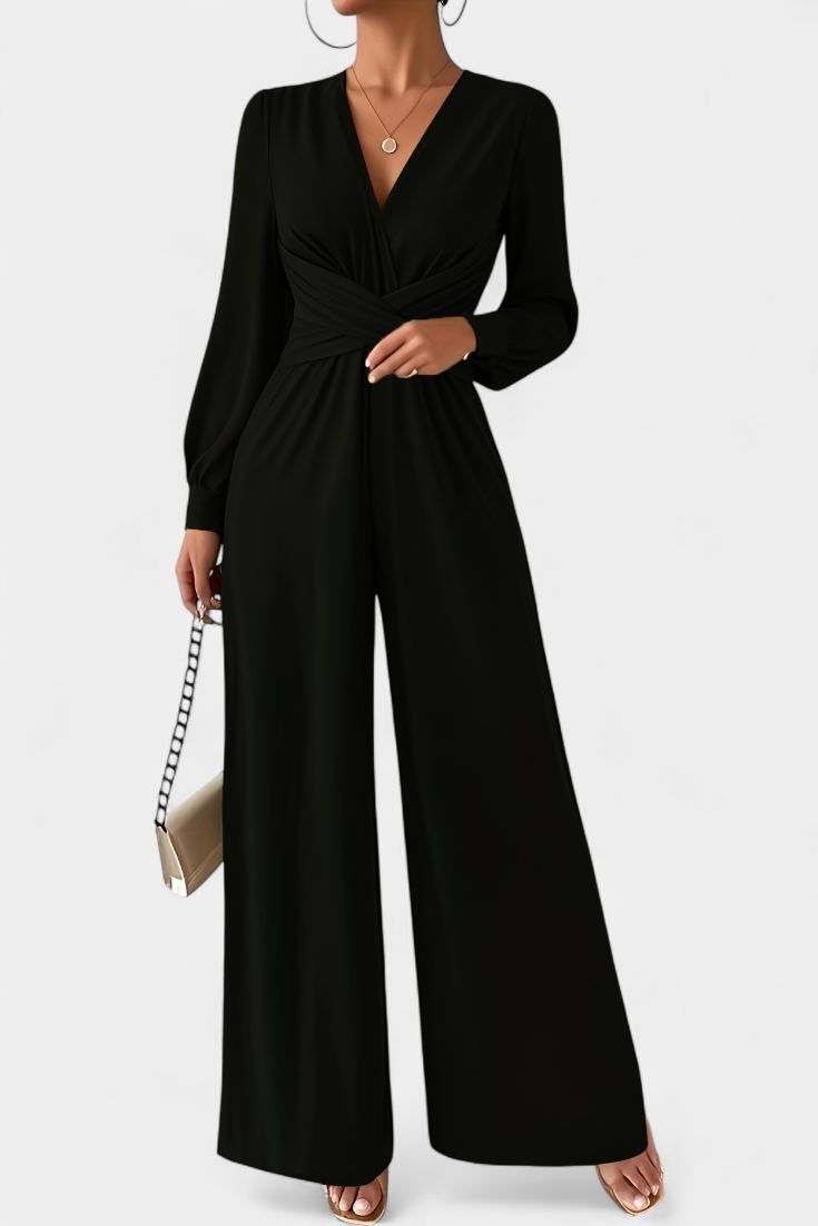 Eudora Costume Élégant pour Femme avec Col en V