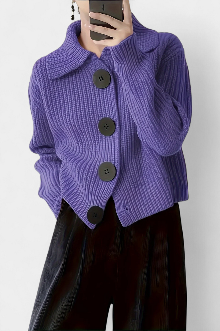 Juliet Veste-Sweater Casual Élégante