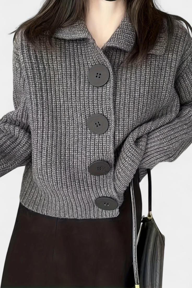 Juliet Veste-Sweater Casual Élégante