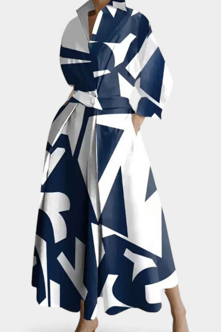 Robe Maxi à Manches Longues Miriam