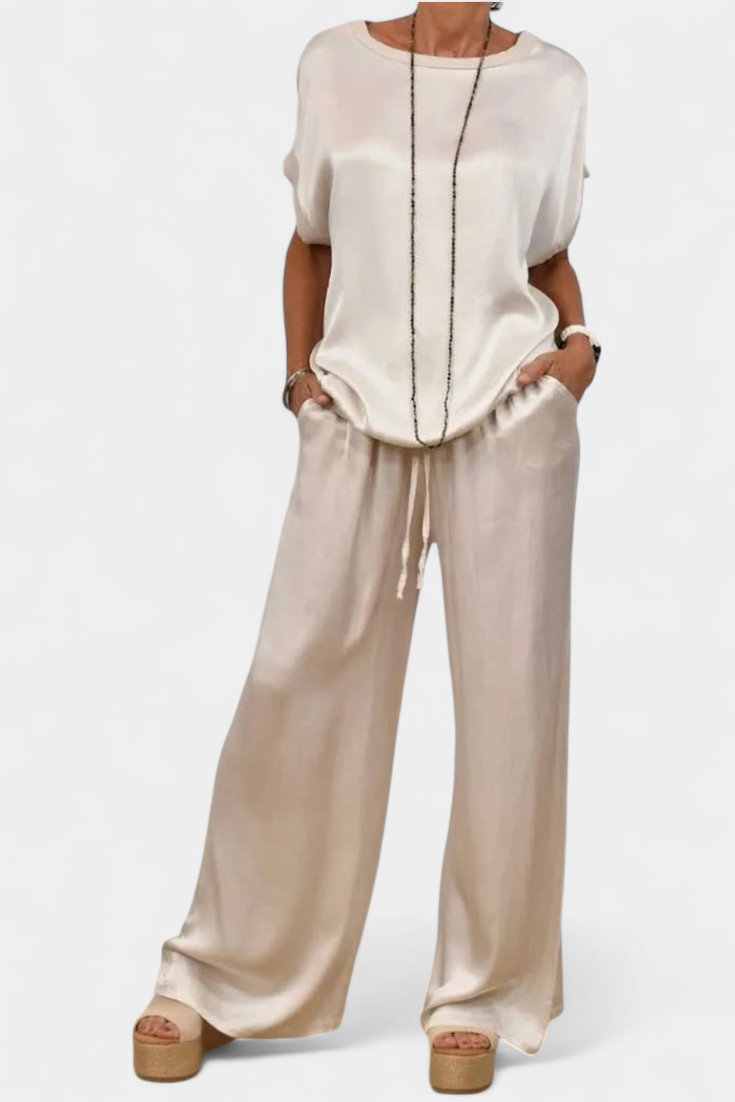 Ensemble de Printemps Blasa en Deux Pièces avec Style Sophistiqué