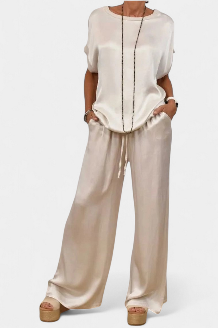 Ensemble de Printemps Blasa en Deux Pièces avec Style Sophistiqué