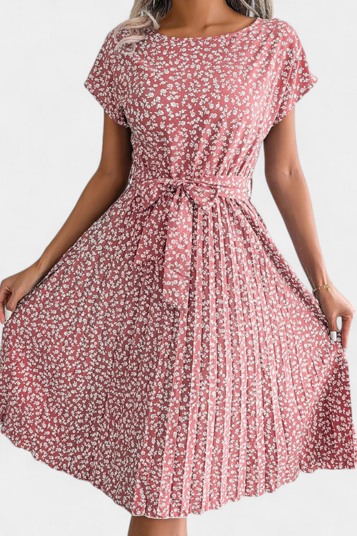 Robe Midi Florale Galilea d'Inspiration Champêtre