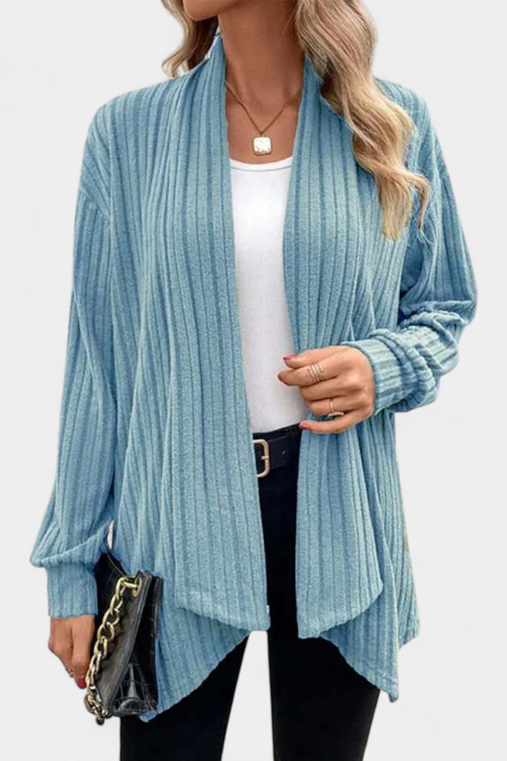 Cardigan Casual Sansel avec Capuche et Poches