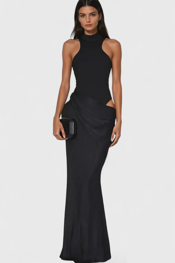 Robe Maxi Mafalda avec Style Débardeur et Silhouette Élancée