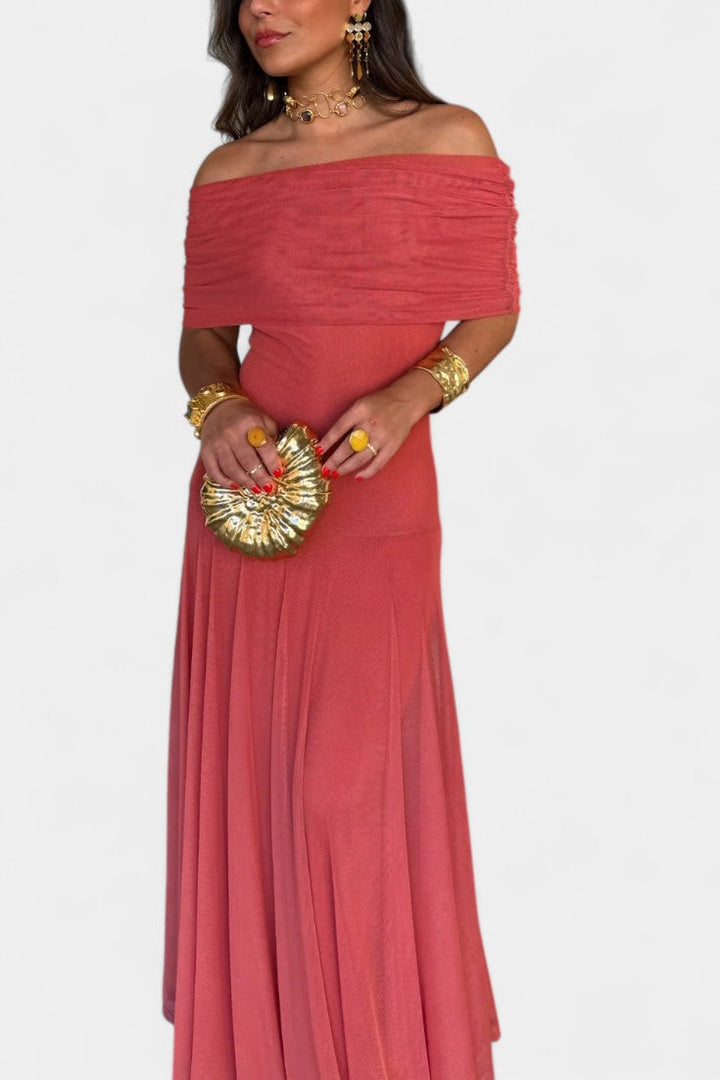 Robe Maxi Tie-Dye Jessamy à Une Épaule