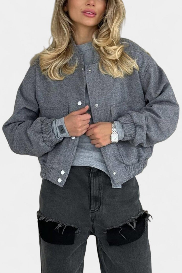 Lulu Veste Casual Minimaliste