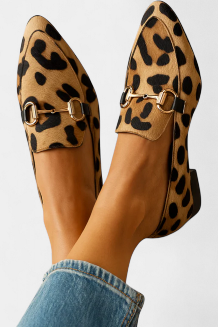 Mocassins Lillian Imprimés avec Boucle Métallique