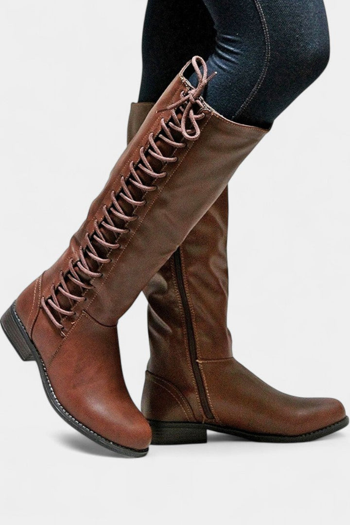 Bottes Hautes Minvera avec Semelle Rembourrée
