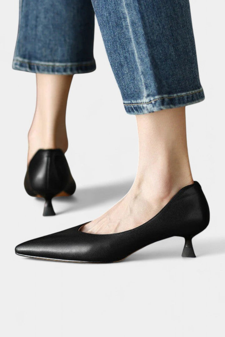 Gerda Mary Janes Élégants avec Pointe Aiguisée