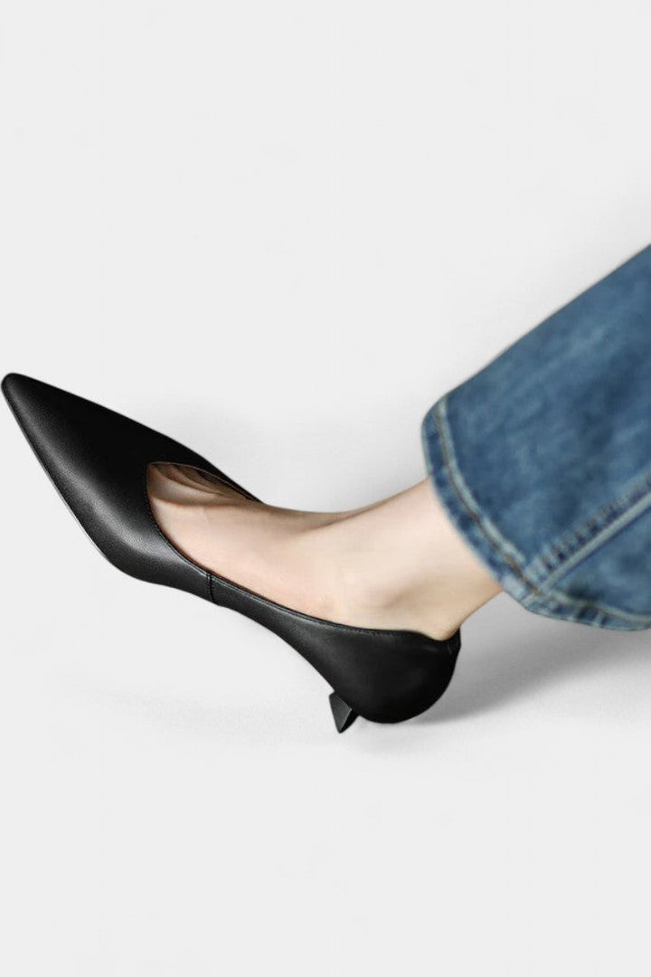 Gerda Mary Janes Élégants avec Pointe Aiguisée