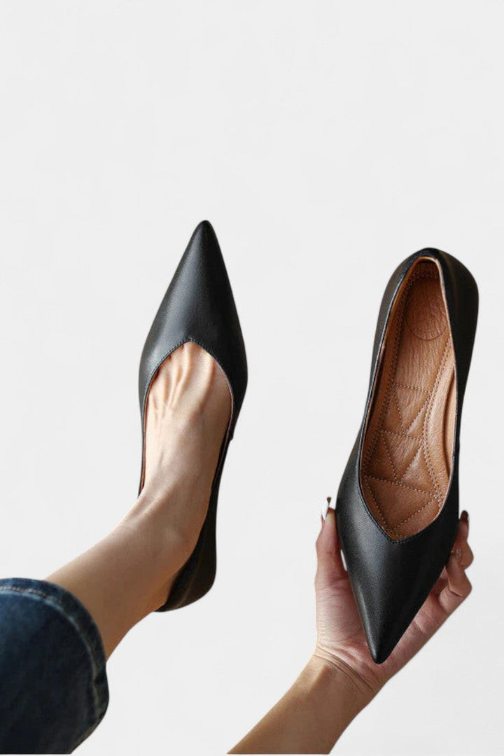 Gerda Mary Janes Élégants avec Pointe Aiguisée