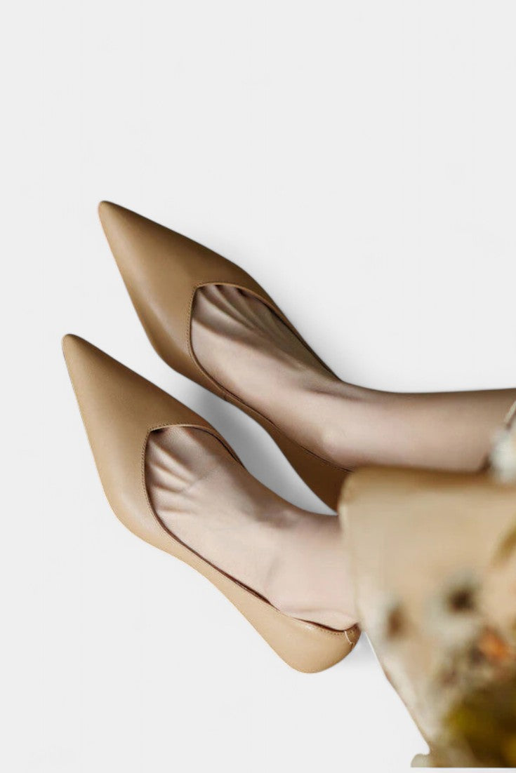 Gerda Mary Janes Élégants avec Pointe Aiguisée
