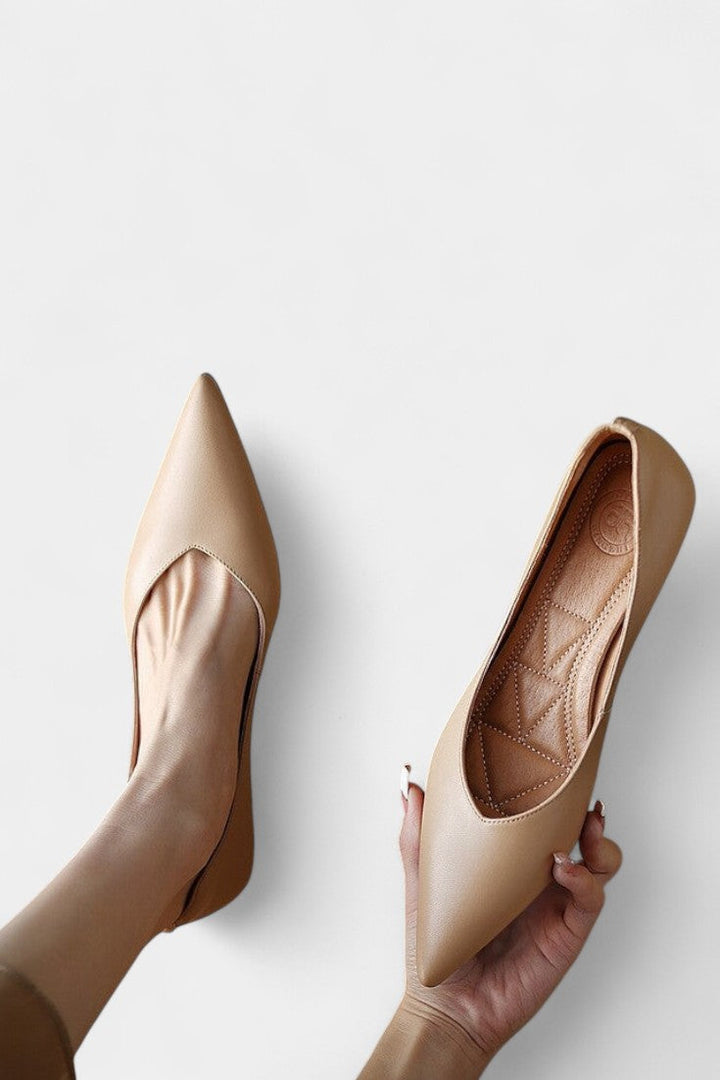 Gerda Mary Janes Élégants avec Pointe Aiguisée