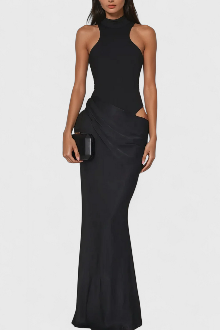 Robe Maxi Mafalda avec Style Débardeur et Silhouette Élancée