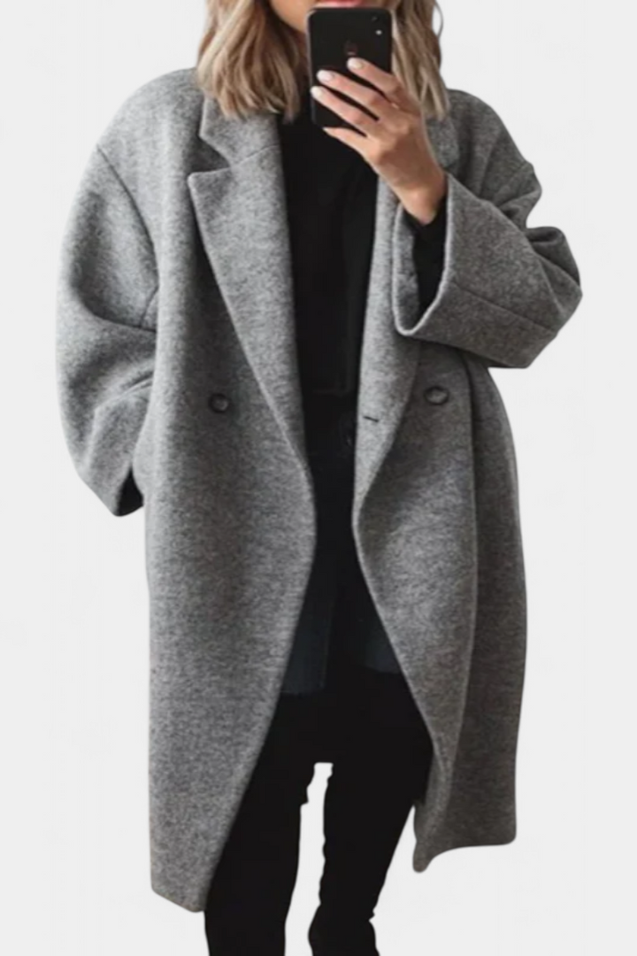 Manteau Classique Lora Felisha avec Coupe Raffinée et Style Intemporel