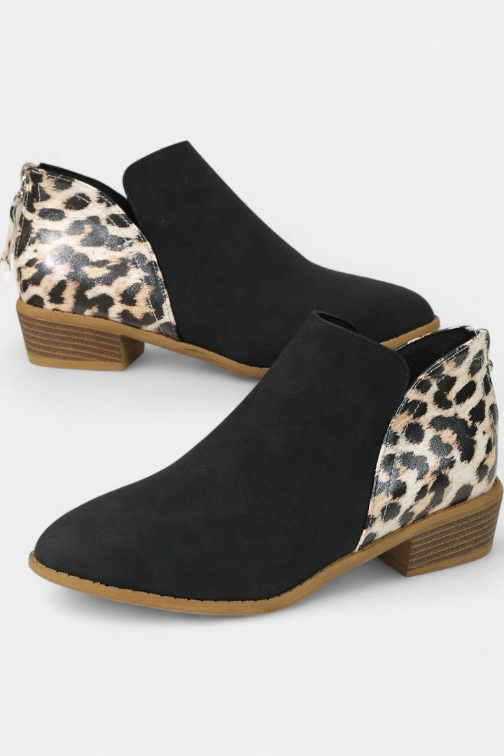 Bottes Orthopédiques Janicee avec Imprimé Léopard