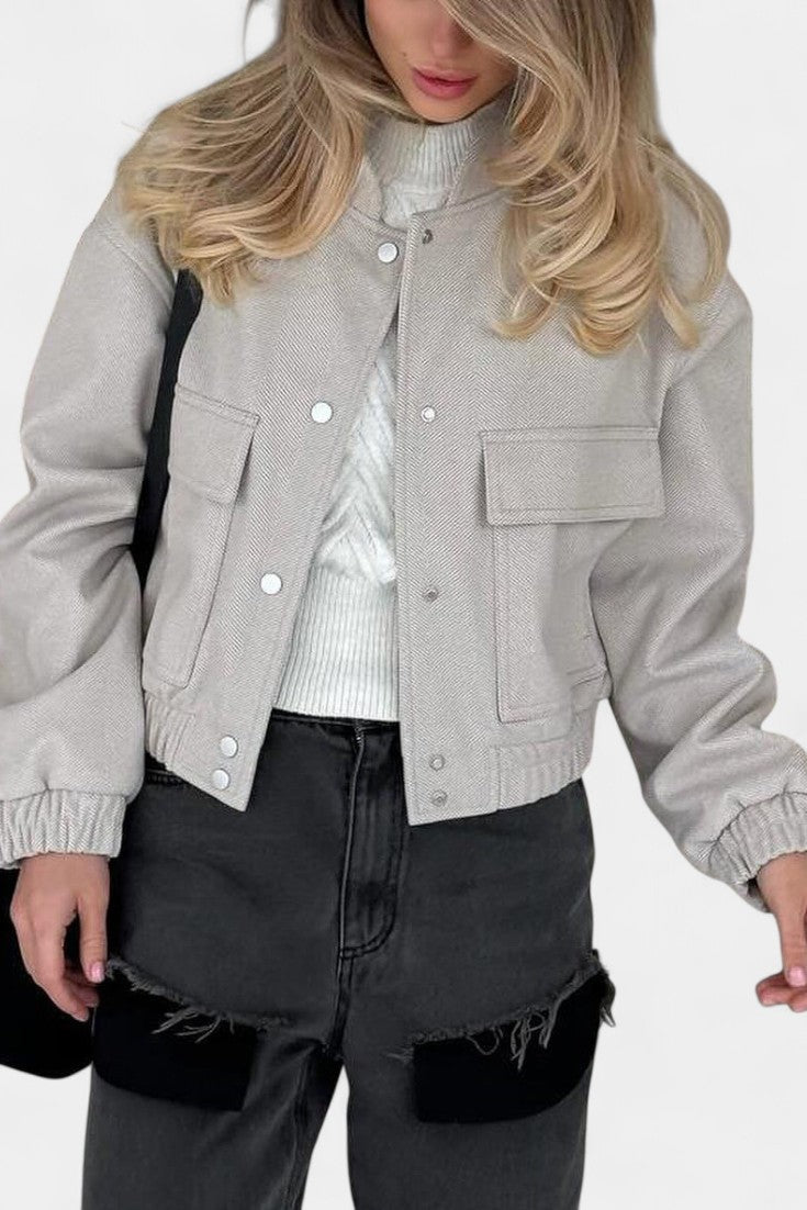 Lulu Veste Casual Minimaliste