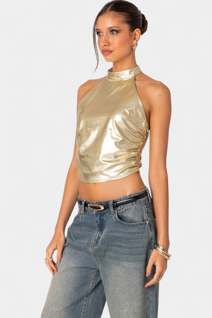 Top Halter Métallique Karter