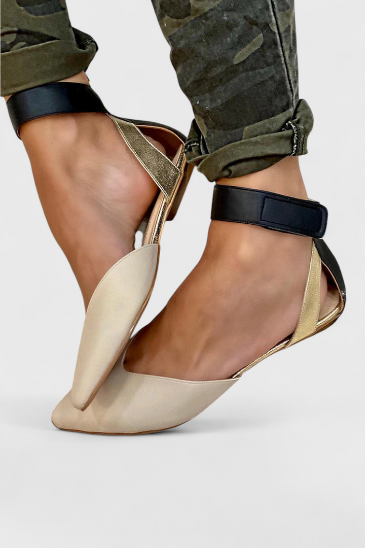 Ninel Baskets Élégantes avec Bandes Colorées et Style Intemporel