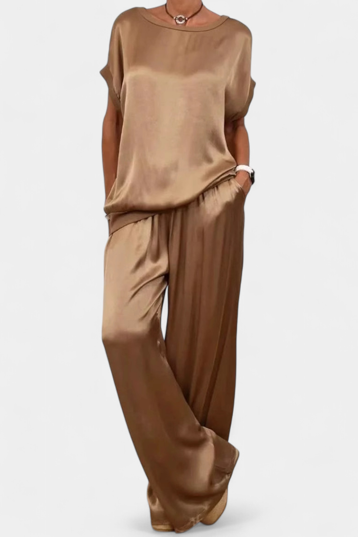 Ensemble de Printemps Blasa en Deux Pièces avec Style Sophistiqué