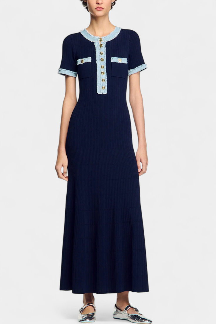 Robe Midi en Tricot Alexia