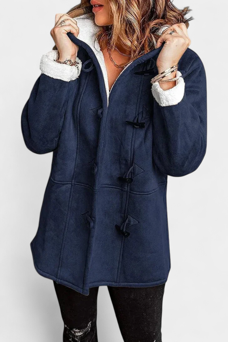 Jessa Manteau Élégant avec Capuche
