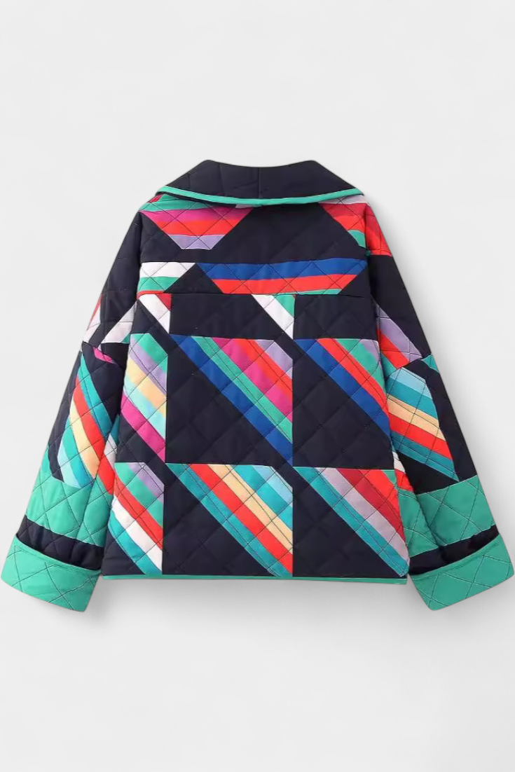 Maika Veste Vintage à Coupe Décontractée