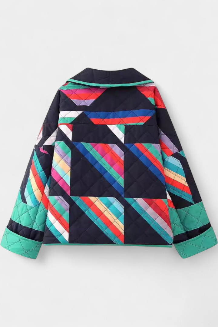 Maika Veste Vintage à Coupe Décontractée