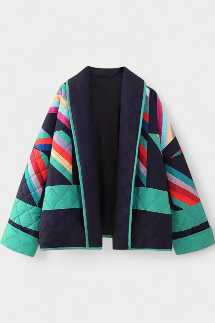 Maika Veste Vintage à Coupe Décontractée