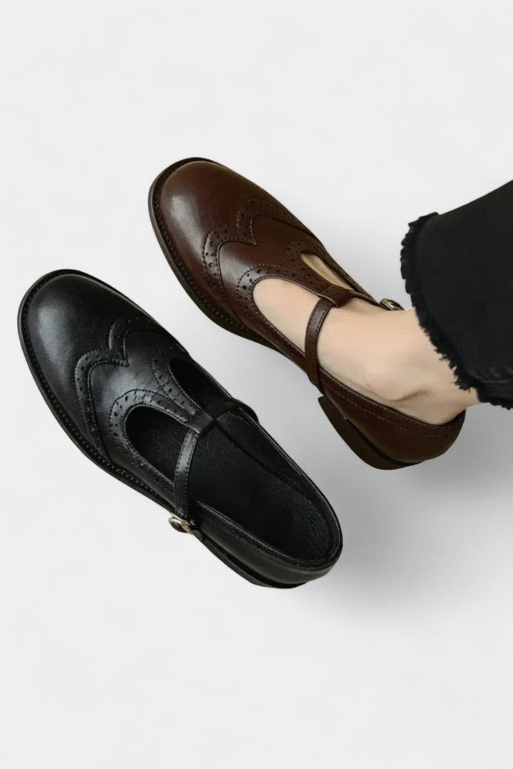 Mary Janes Élégantes avec T-Strap