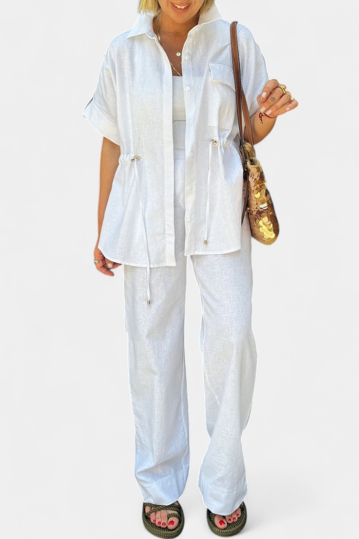 Ensemble Lani Relaxed en Coton et Lin